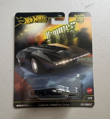 2025 Hot Wheels Premium Car Culture Lancia Stratos Zero - Hammer Drop CHASE 0/5