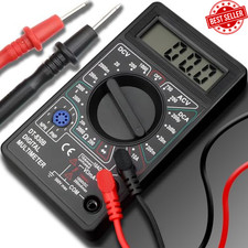 Digital Multimeter Messgerät AC DC Strommesser Strom Voltmeter Amperemeter