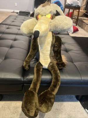 Looney Tunes Wile E Coyote plush Ace Novelty 1996 29  Display Fun Toy Vintage