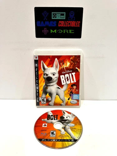Bolt (Sony PlayStation 3, 2008) PS3 Walt Disney Fully TESTED and Working