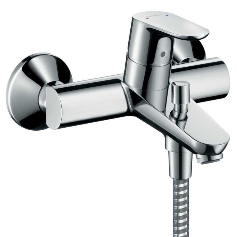 Mitigeur bain douche Focus Hansgrohe à cartouche économique pour réduire votre facture d'eau