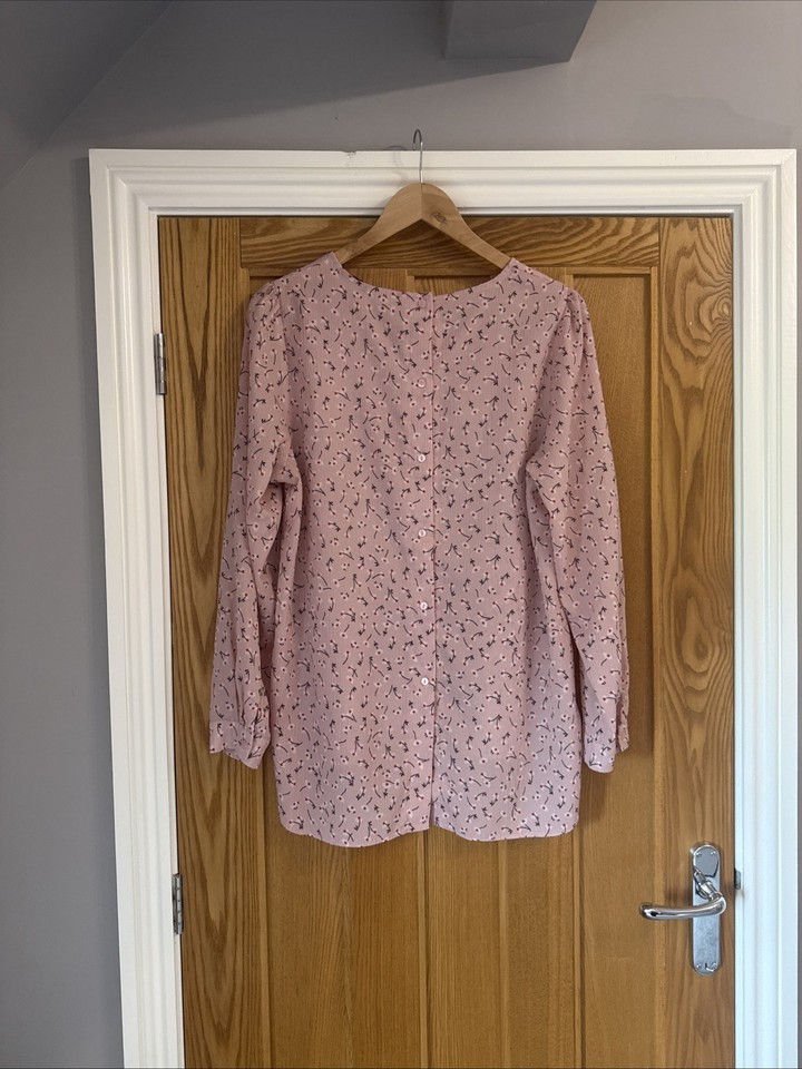 Good Condition Ladies Floral Top By George Size 14 | eBay UK