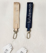 lulu Women s Logo Fabric Key Chain w/ Metal C...
