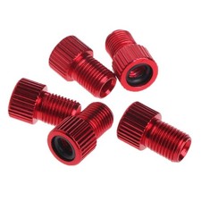 5x Presta-Schrader Valve Stem Air Converter Bike Tire Bicycle Adapter Metal Tyre