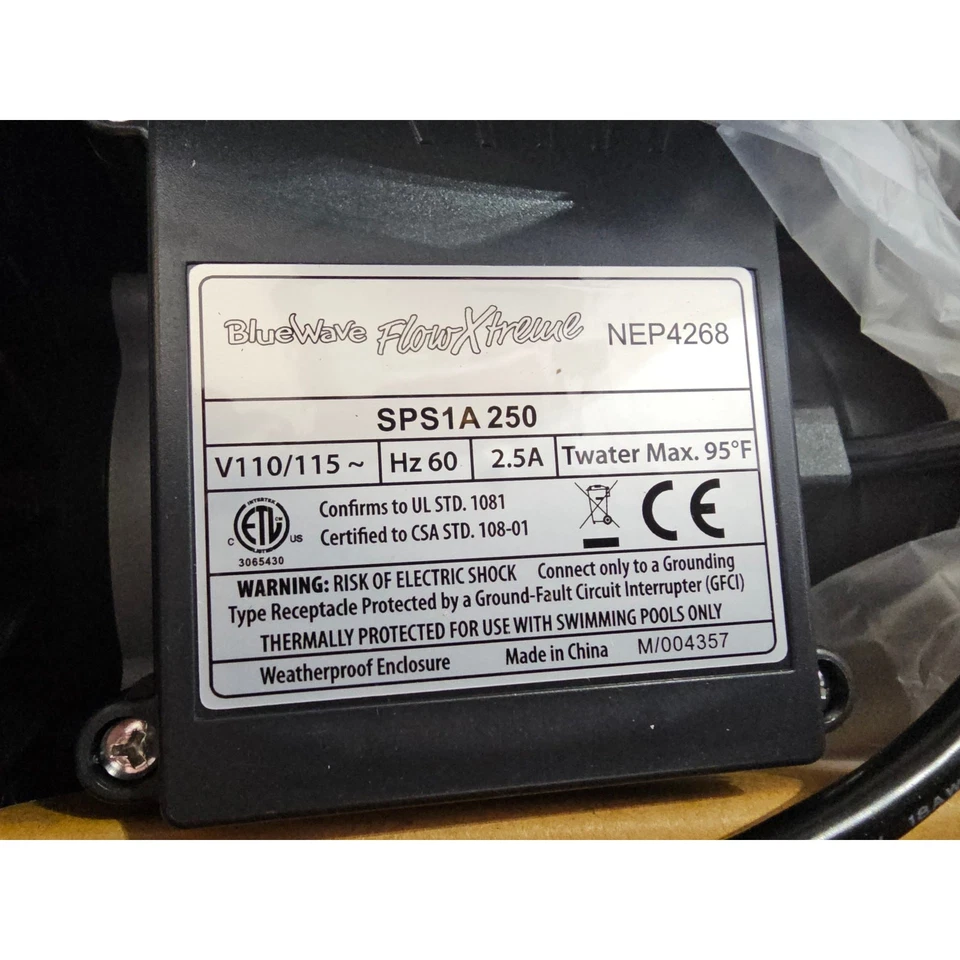 EZ Clean Pool Filter System 200 w/ 1.50" Return NBP6195 - Image 4 of 4