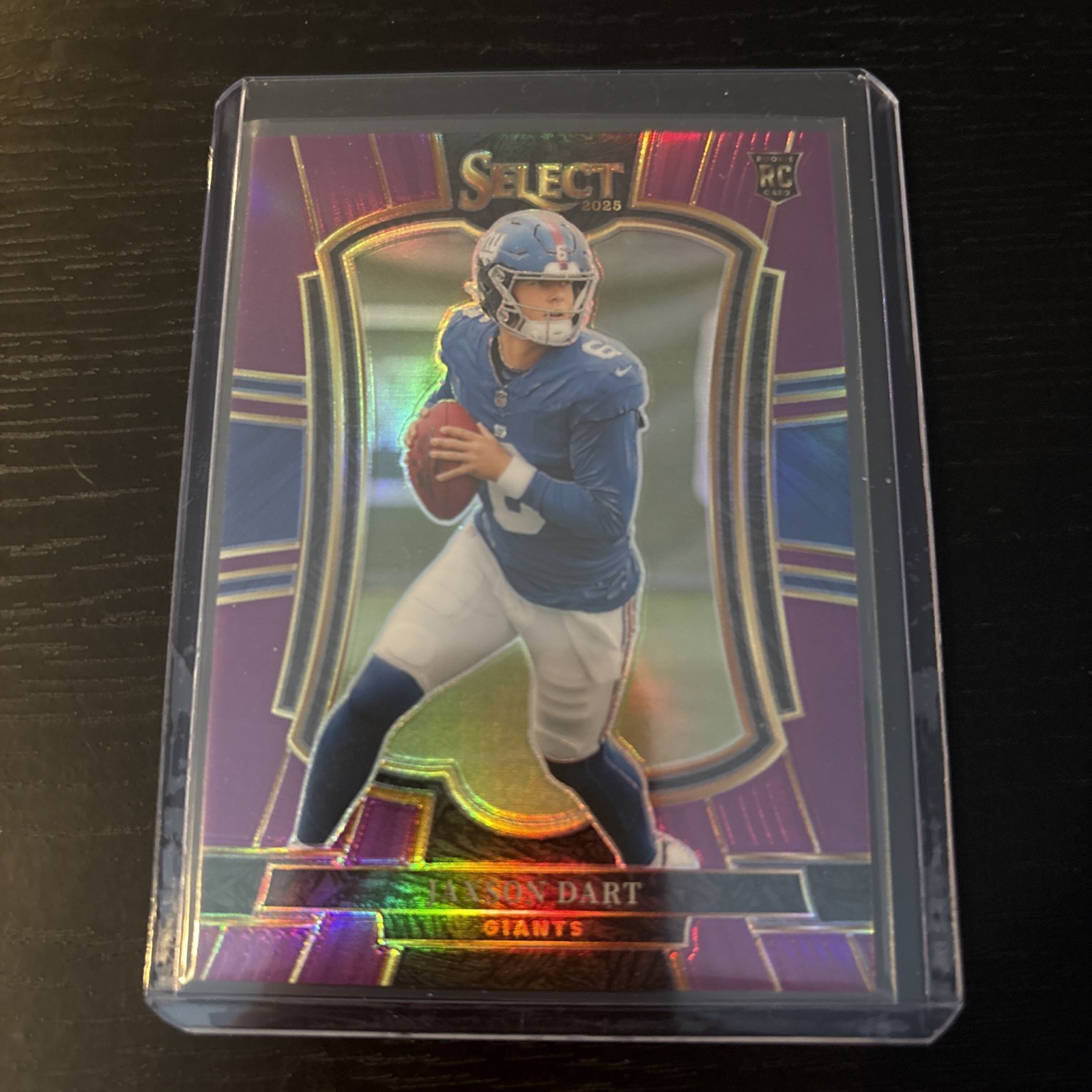 JAXSON DART 2025 SELECT PREMIER LEVEL ROOKIE PURPLE PRIZM RC /75 Q3599