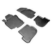 Passgenaue 3D Gummi Fussmatten FüR Vw Golf V + Vi | 2003 - 2012 | Mit Rand
