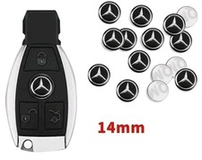 2PZ. LOGO STEMMA CHIAVE TELECOMANDO COMPATIBILE MERCEDES CLASSE A B C E CLA 14m