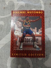 1991-92 Fleer - Dikembe Mutombo Limited Edition Dikembe Mutombo #8 (RC)