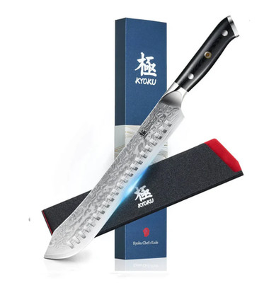 10  Bullnose Butcher Knife VG10 Steel with Silver-ion Coating | Gin Series