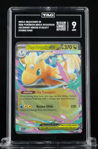 Mega Dragonite ex graded TAG 9 for sale on eBay