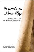 Words to Live by: Sacred Sources for Interreligious Engagement