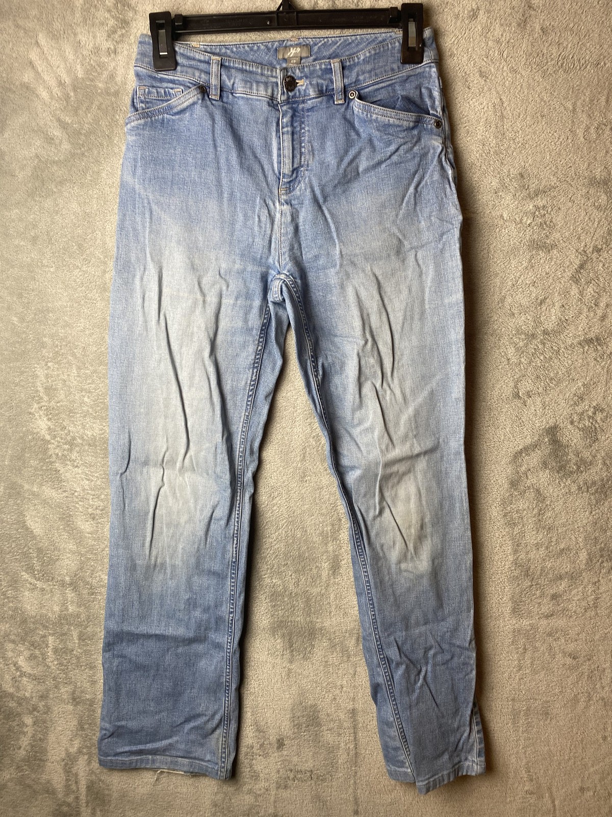 J. Jill Light Wash Straight Leg Stretch Denim Jeans Women's Size 2P Petite