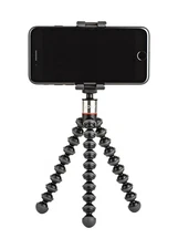 Black Portable Smartphone Stand Flexible Compact Gorilla Pod For Creative Angles