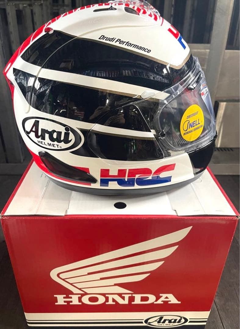 Arai RX-7X HRC Limited Edition Helmet Honda Racing Size XL Japan
