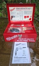 Vintage Milwaukee Heavy Duty General Purpose Screw-Shooter Kit 6767 Case Manual