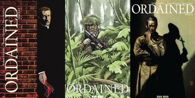 Ordained #2 Cover A, B, C [3 BOOK SET] BAD IDEA - READY 2 SHIP - FIGHTING PREIST