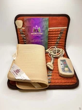 Medicrystal Amethyst Tourmaline Reddish Brown V-mat Mini 32”L x 20”W