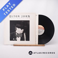 Elton John Ice On Fire LP Album Vinyl Record HISPD 26 - EX/EX