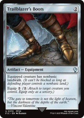 ~ Trailblazer's Boots ~ NM ~ Commander: FINAL FANTASY ~ MTG ~