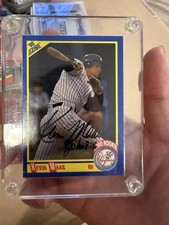 1990 Score Kevin Maas Rookie Autographed Card #606 New York Yankees. rookie card picture
