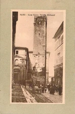 dt203 cartolina fermo,torretta mattoucci,provincia di ascoli piceno