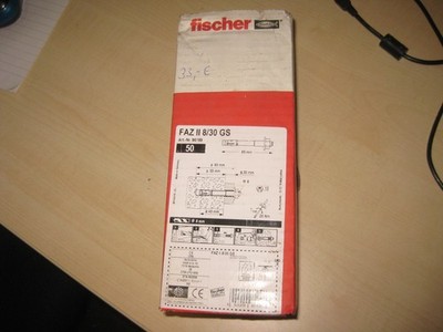 fischer Bolzenanker FAZ II Plus 8/30 GS 50 Stk