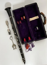Vintage  Elkhart Conn model 24N Composite Clarinet Circa 1925. Bb