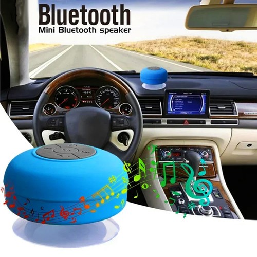 2X(Bathroom Bluetooth Speaker Suction Cup Portable RGB Light Stereo8541 - Picture 3 of 10