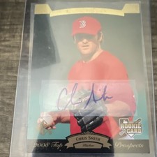 Upper Deck 2008 Timeline Rookie Autographed Chris Smith #186 Boston Red Sox
