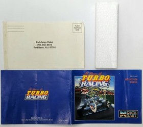 Al Unser Jr Turbo Racing Nintendo NES Game CIB Complete in Box w/ Manual -Tested
