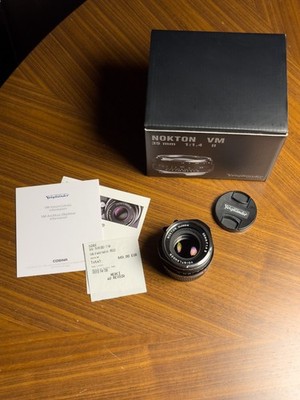 Voigtländer Nokton 35mm f/1.4 II MC - Leica M / VM