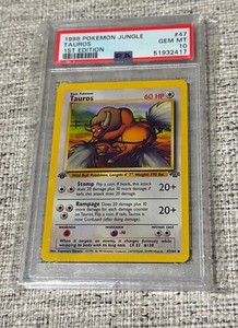 first edition psa 10 pokemon cards Pokemon card Parasek 41/64 Jungle English – SHPNPokestore main image 1