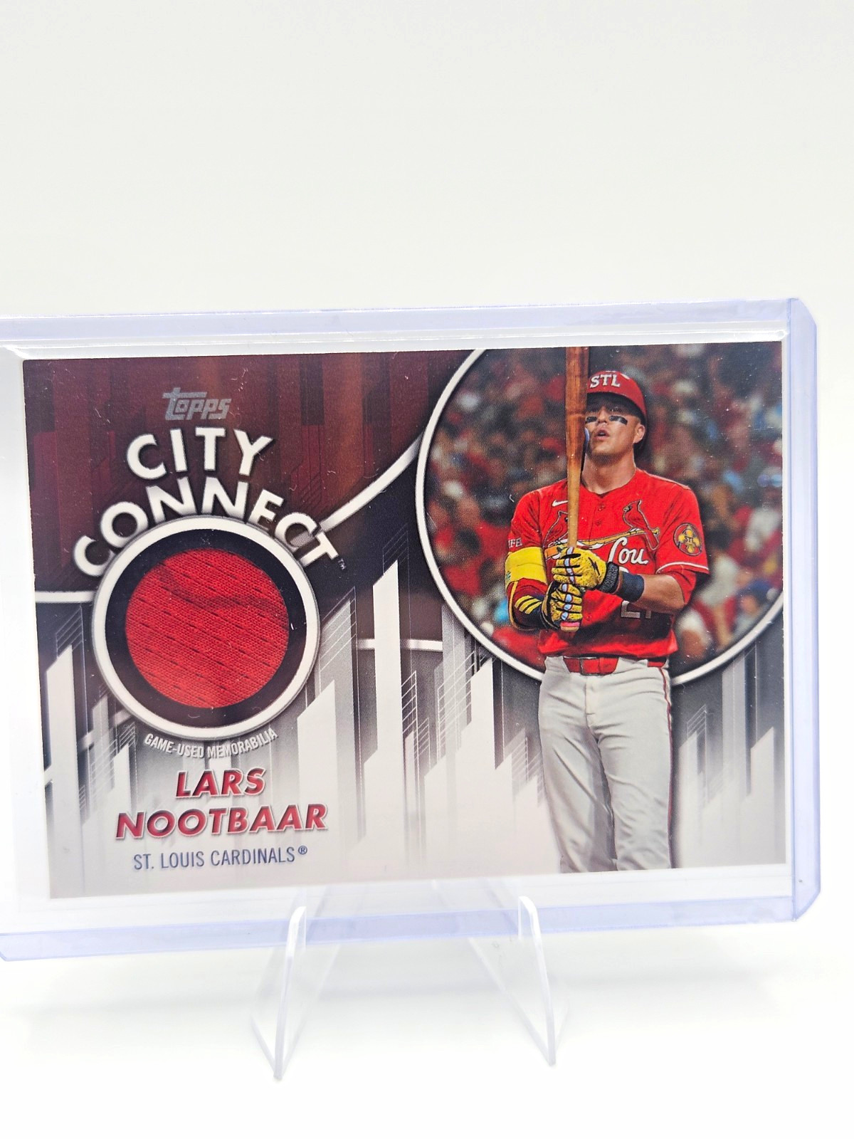 2026 Topps Series 2 City Connect Swatch Lars Nootbaar Cardinals MEM #CC2-LN
