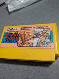 Mighty Bomb Jack Tested and working 60g Tecmo FC Famicom software Action game