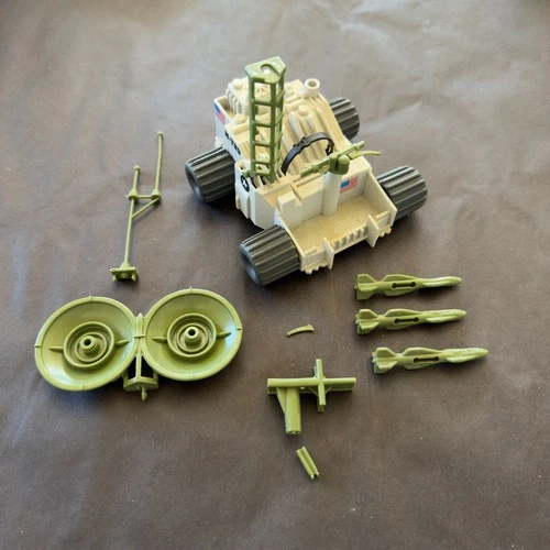 1989 HASBRO GI JOE RADAR RAT VEHICLE 100% COMPLETE SUPER CLEAN