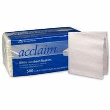 Luncheon Napkin Acclaim White Paper 1 Pack By Georgia Pacific