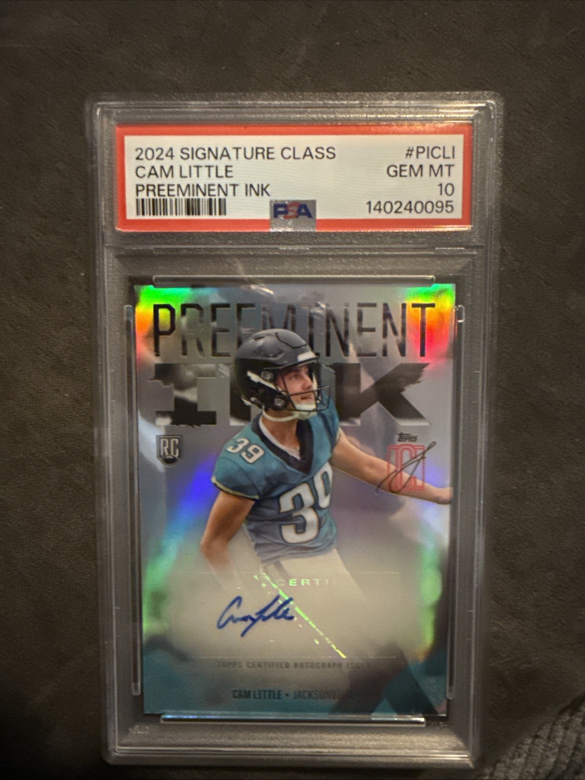 Cam Little Topps Signature Class Preeminent Ink #PICLI Base