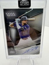 2026 Topps Chrome Black Warming Bernabel Rookie Refractor Auto #043/199 RC