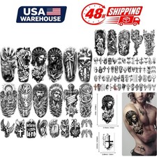 Christian Temporary Tattoos 77 Sheets Jesus Cross Angel Religious Designs