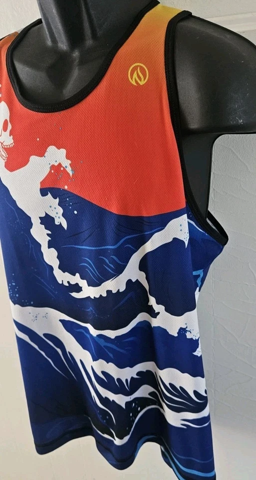 INKnBURN Men's Riptide Singlet Mens Sz L - NWOT Cond - Image 3 of 4