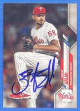 ZACH EFLIN Signed/Autographed 2020 Topps Card #361 Phillies w/COA