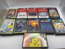 Commodore VIC-20 Games Bundle x11 Tapes - Catcha, Blitz, Amok, Kaktus Retro