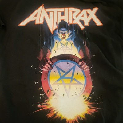 ANTHRAX Music Of Mass Destruction  T-Shirt VINTAGE Large 