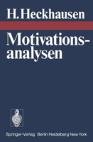 Motivationsanalysen H. Heckhausen Taschenbuch Viii Deutsch Springer Vieweg
