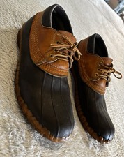 L.L. Bean Boots Men s Size 9 Brown Duck Boots Winter Outdoor Made in USA
