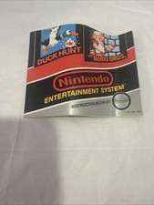1988 Super Mario Bros.  Duck Hunt Nintendo NES Manual Instruction Booklet