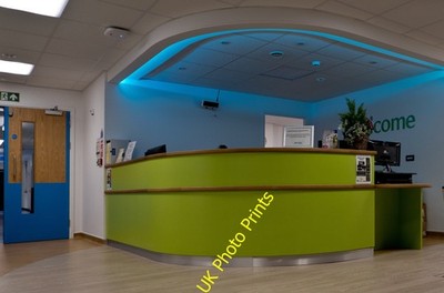 Photo A2 The reception desk of the Physiotherapy Department in the North c2019