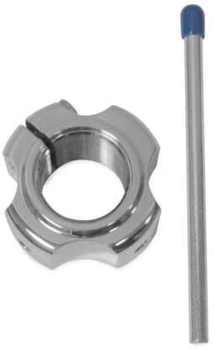 ModQuad Double Locking Axle Nut - Polished ATV/UTV AX1-7 28-41034 - Image 3 of 4