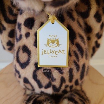 Jellycat Cobblehop Leopard Print Bunny Ruby Cruiser Exclusive | eBay
